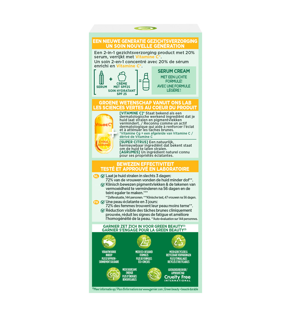 Garnier Skinactive Vitamine C Serum Cream Spf25 (50 ml) - image 4