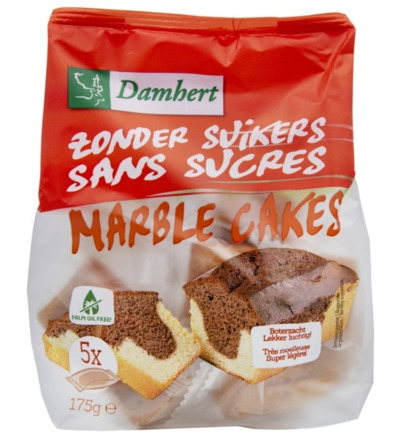 Damhert Marmercakes Zonder Suikers (210 gr)
