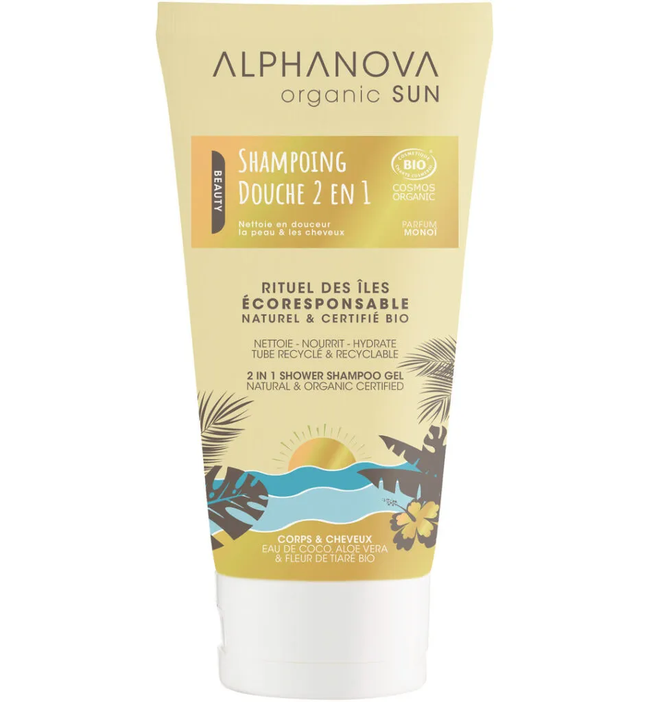 Alphanova Sun Shower & shampoo 2-in-1 (150 ml)