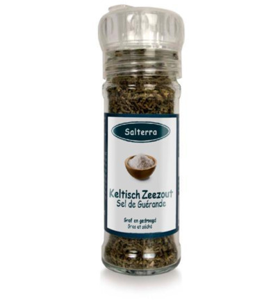 Salterra Keltisch Zeezoutgrof Droog Strooimolen (70 gr)