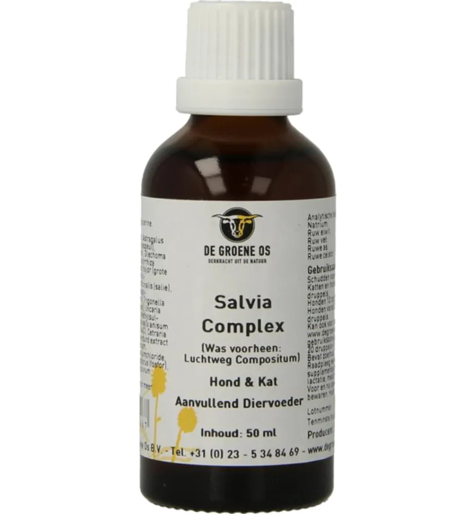 Degroene Os Salvia Complex Hond/Kat (50 ml)