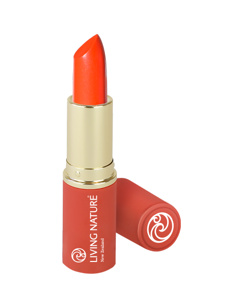 Living Nature Lippenstift electric coral (4 gr)