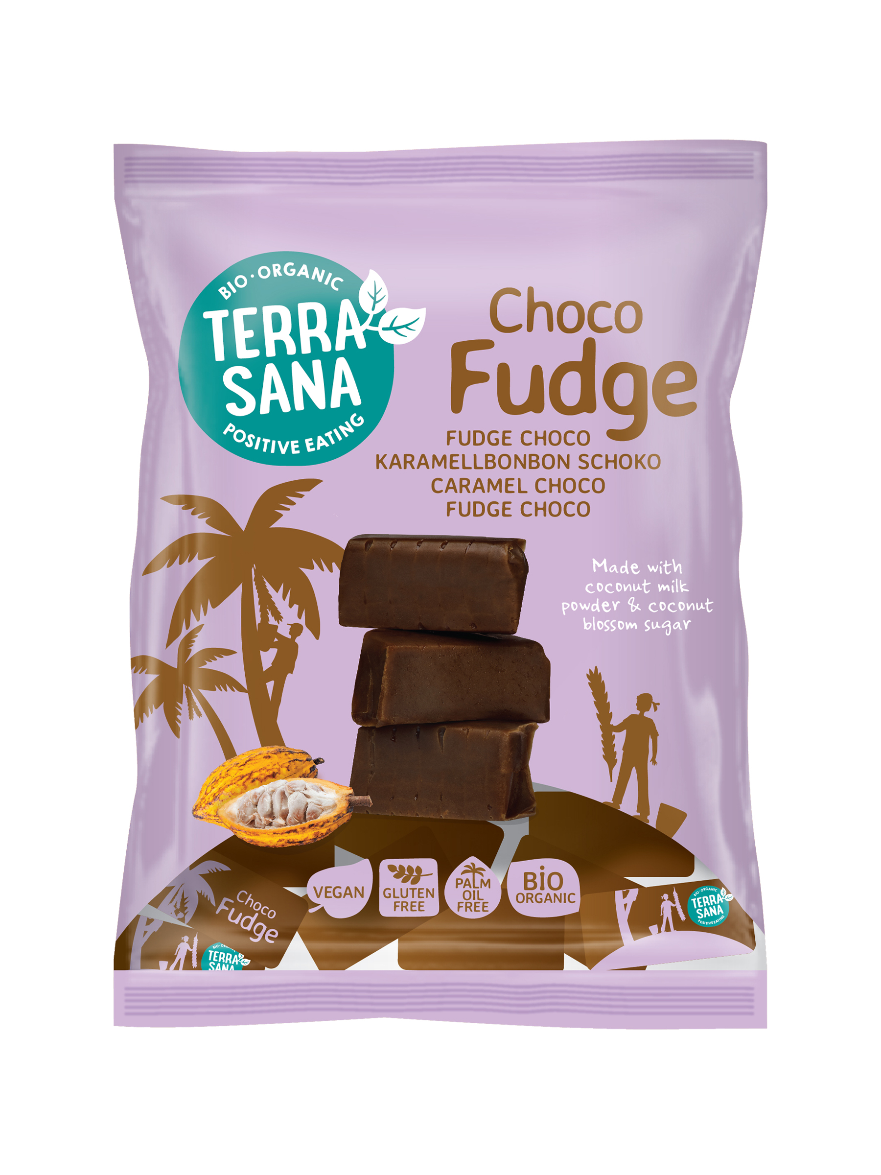 Terrasana Fudge Chocolade Bio (150 gr)