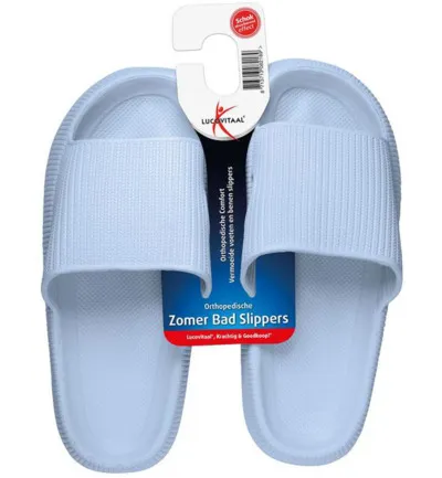 Lucovitaal Orth. Badslippers 41-42 Blauw (1 paar)