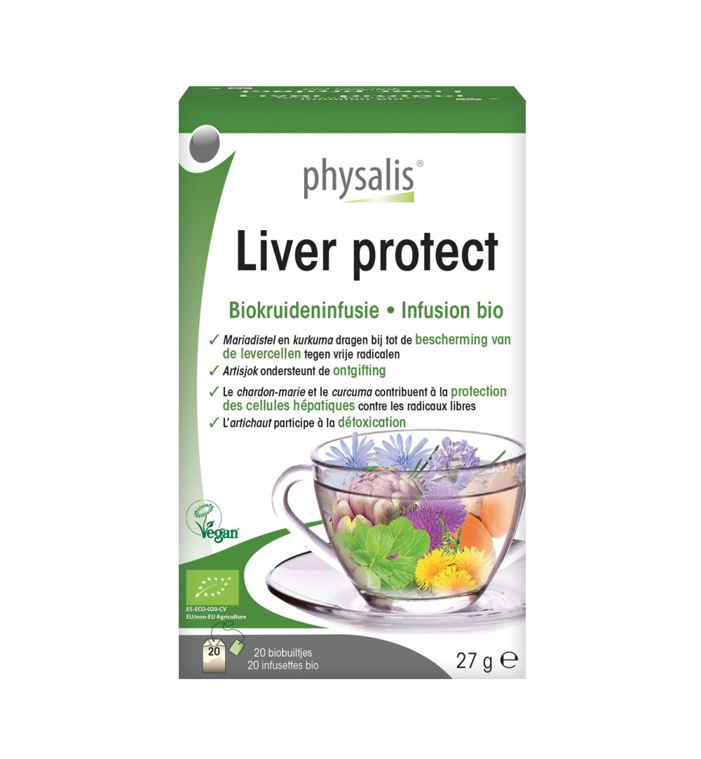 Physalis Liver protect infusion bio (20 zakjes)