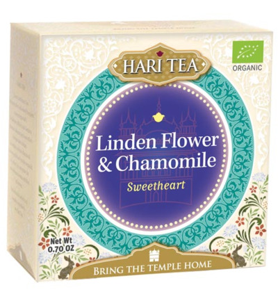 Hari Tea Lemon bal & chamomile sweetheart bio (10 stuks)