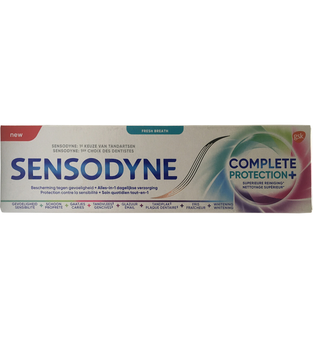 Sensodyne Tandpasta complete protec fresh breeth (75 ml)
