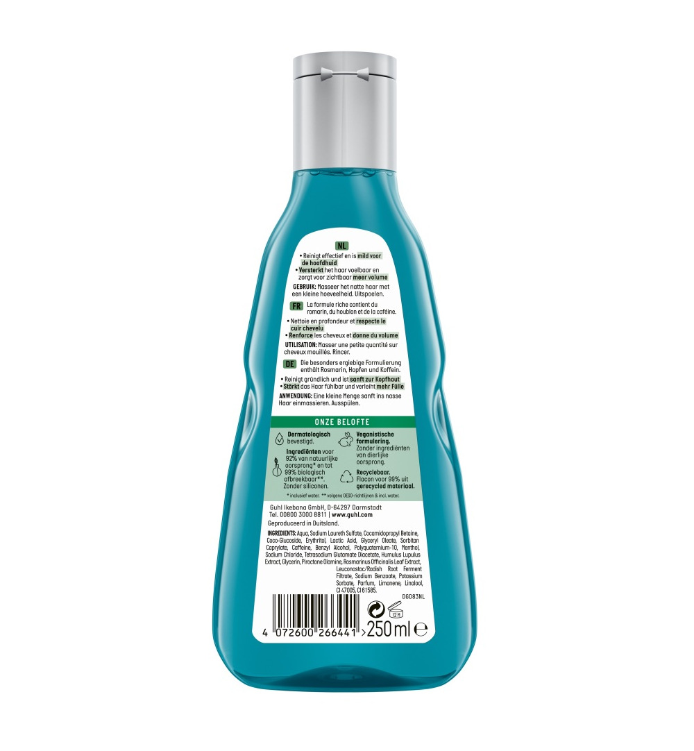 Guhl Man vol & sterk shampoo (250 ml)