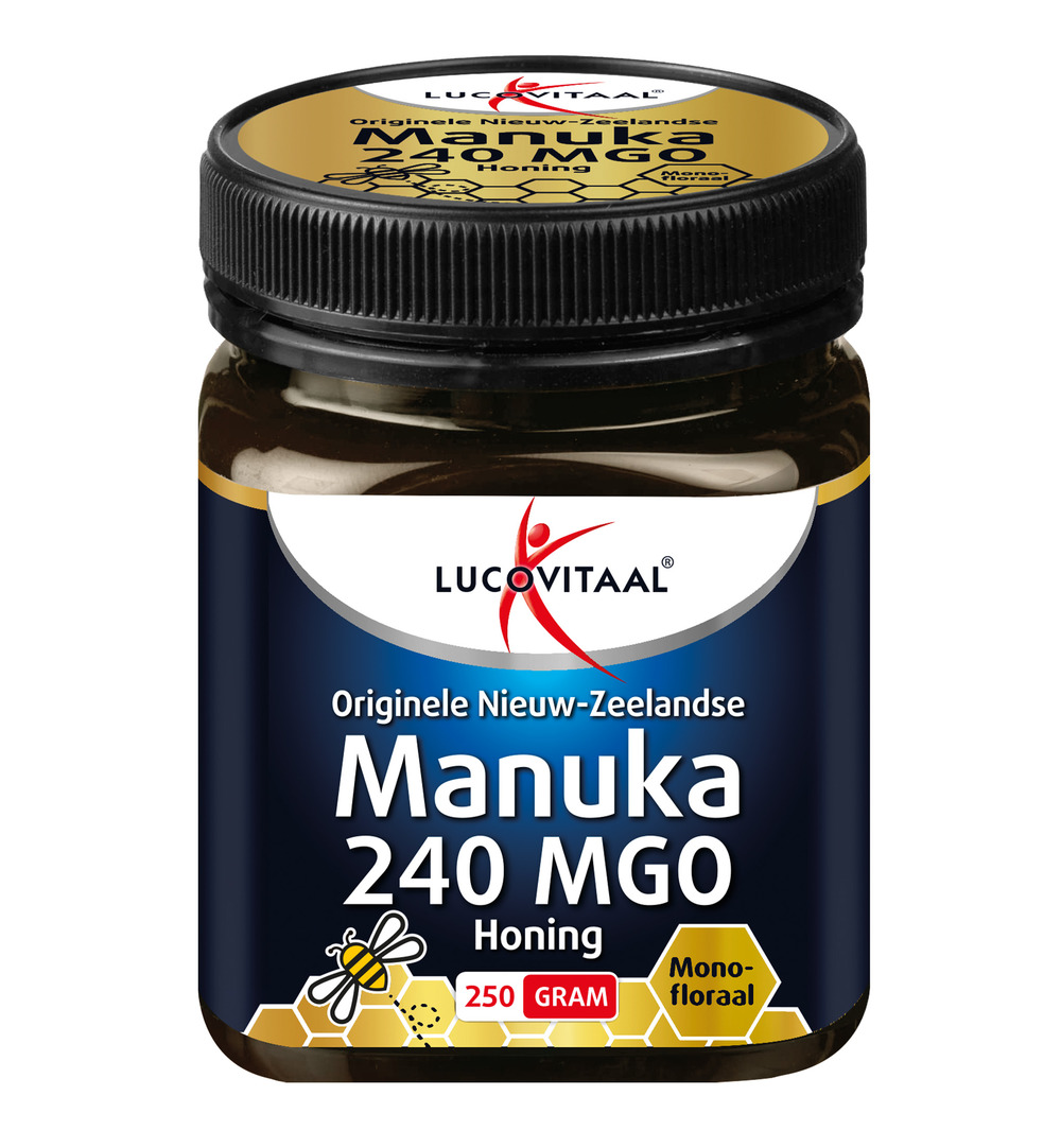 Lucovitaal Manuka 240 MGO Honing (250 gr)