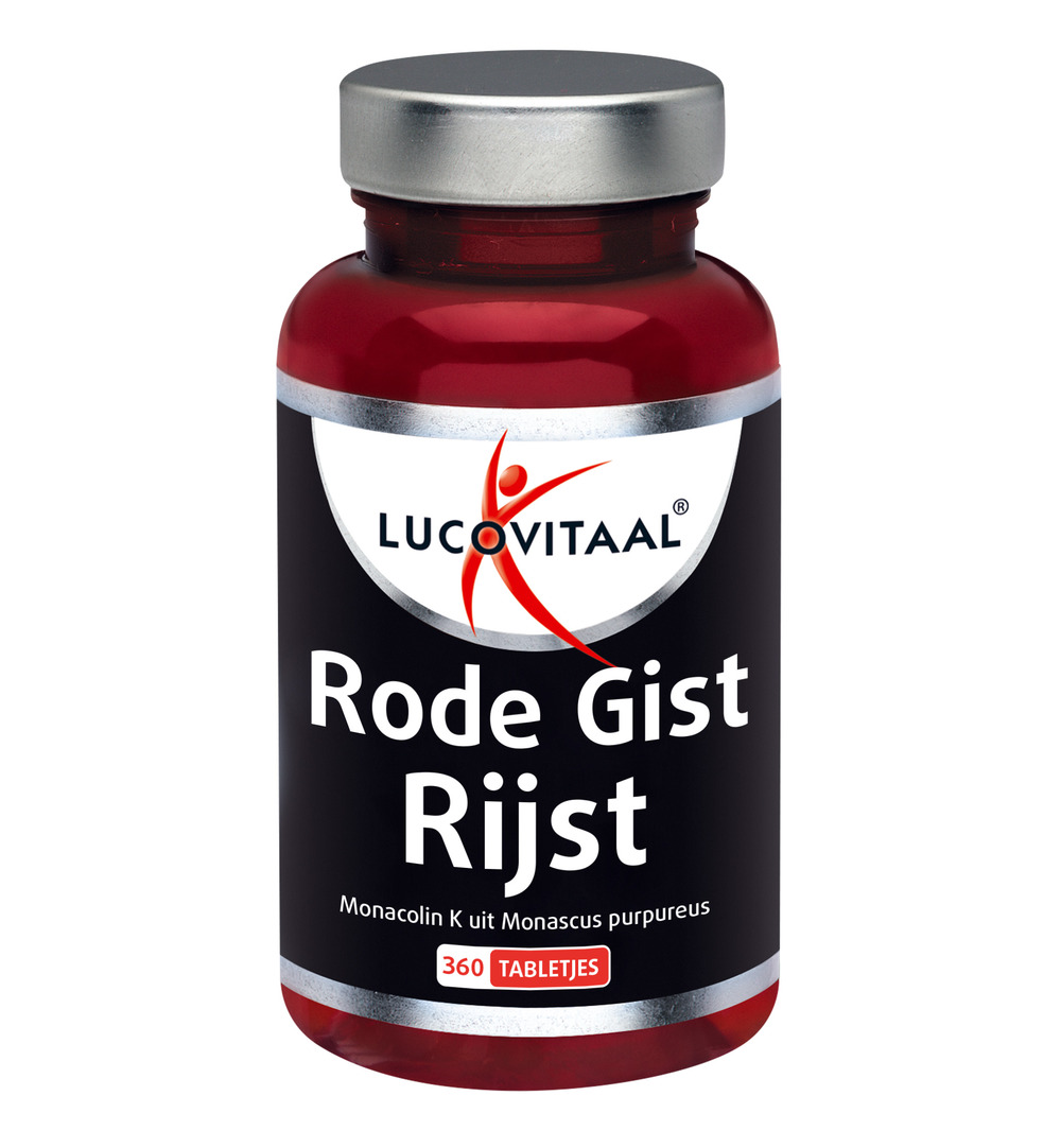 Lucovitaal Rode Gist Rijst (360 tabletjes)