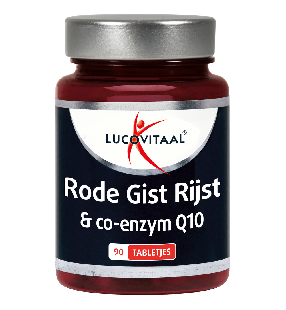 Lucovitaal Rode Gist RIjst & Co-Enzym Q10 (90 tabletjes)