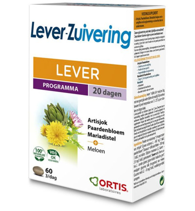 Ortis Lever zuivering (60 tabletten)