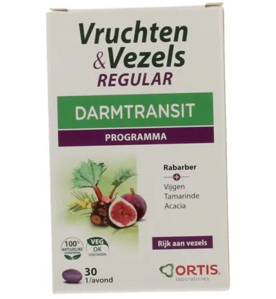 Ortis Vruchten & Vezels Regular (30 tabletten)
