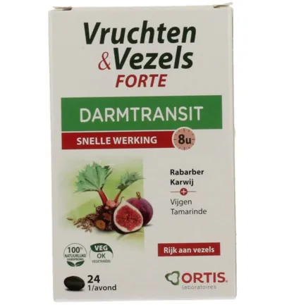 Ortis Vruchten & Vezels Forte (24 tabletten)