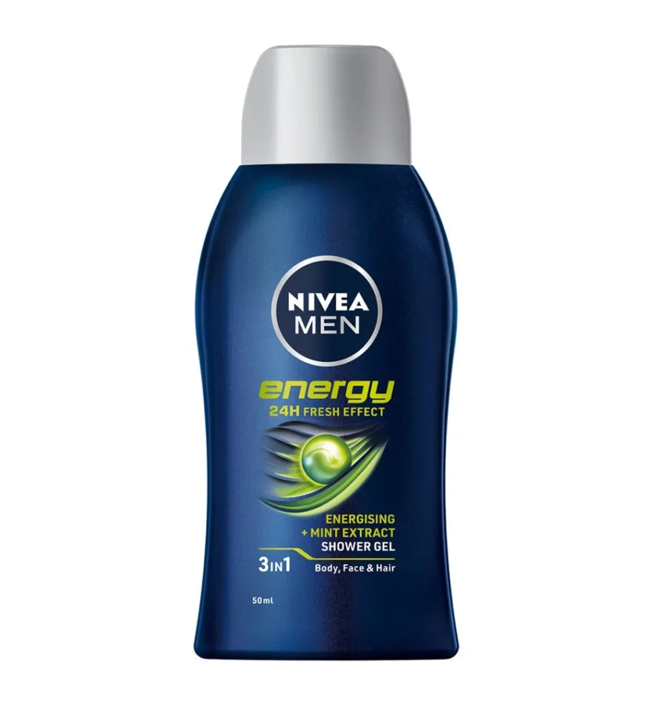 Nivea Men energy mini douchegel (50 ml)