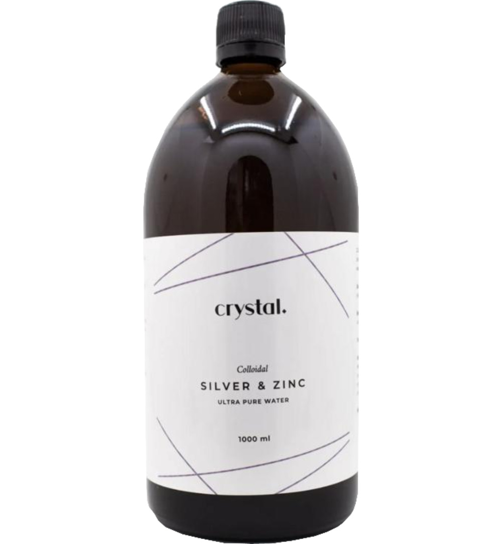 Crystal Colloidaal zilver & zink (1000 ml)
