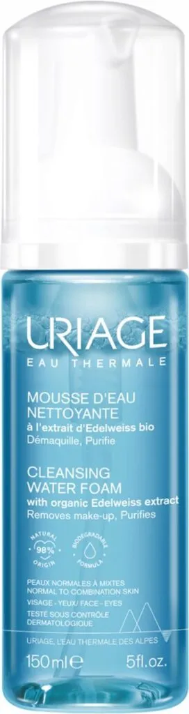 Uriage Thermaal water reinigswater mousse (150 ml)