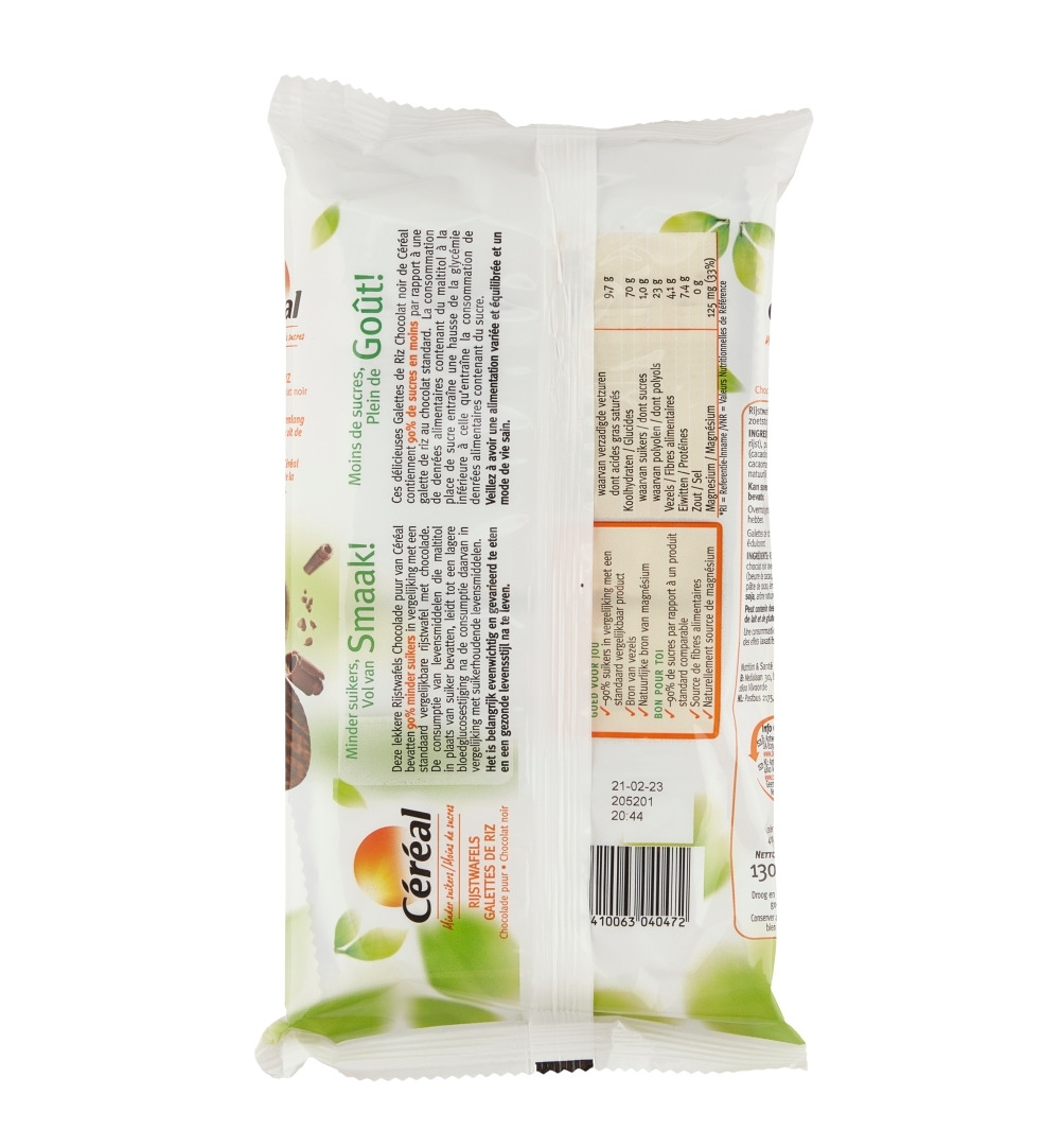 Céréal Rijstwafel puur (130 gr) - image 3