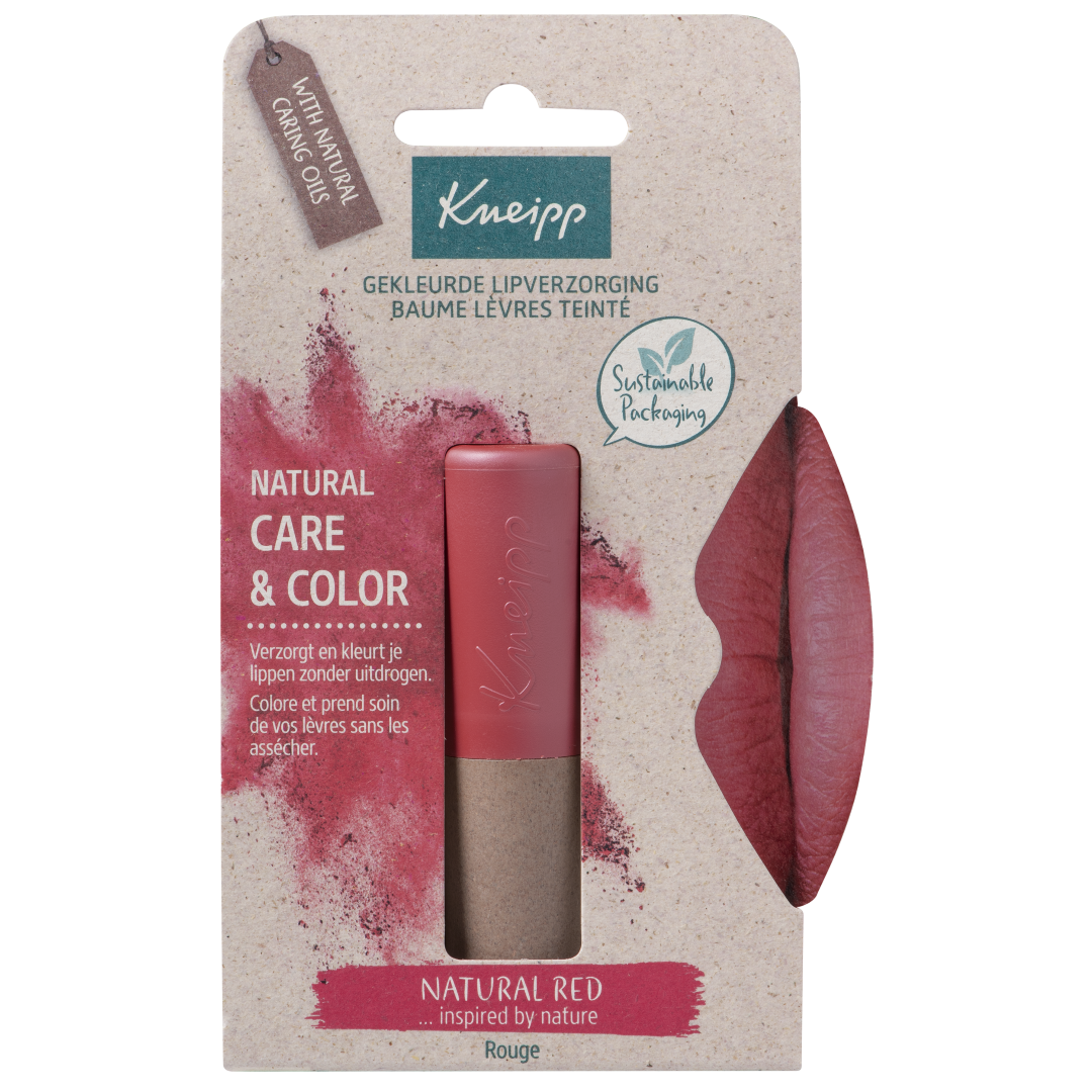 Kneipp Lipcare natural red (3,5 gr)