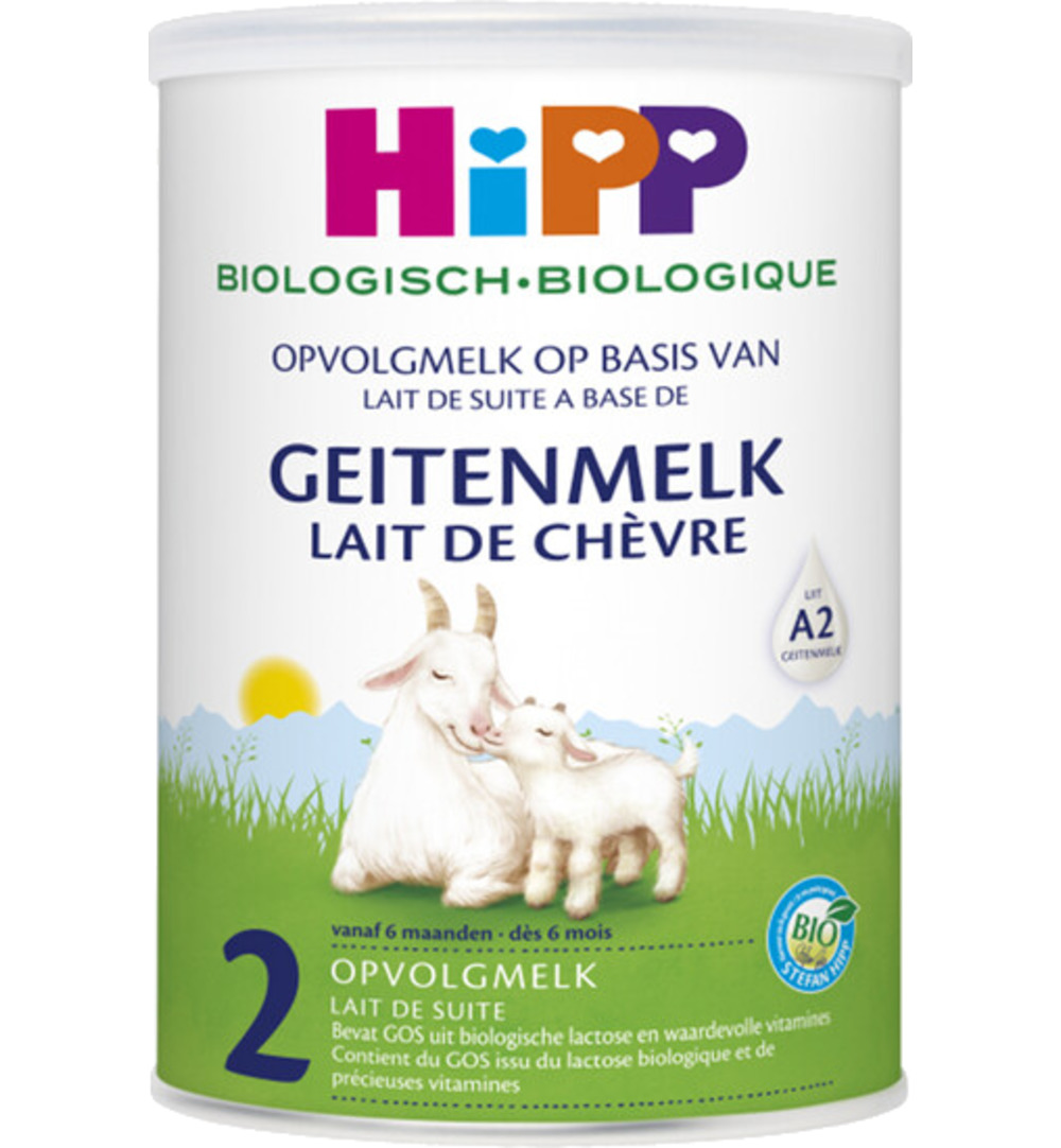Hipp 2 Biologische Opvolgmelk Op Basis Van Geitenmelk (400 gr)