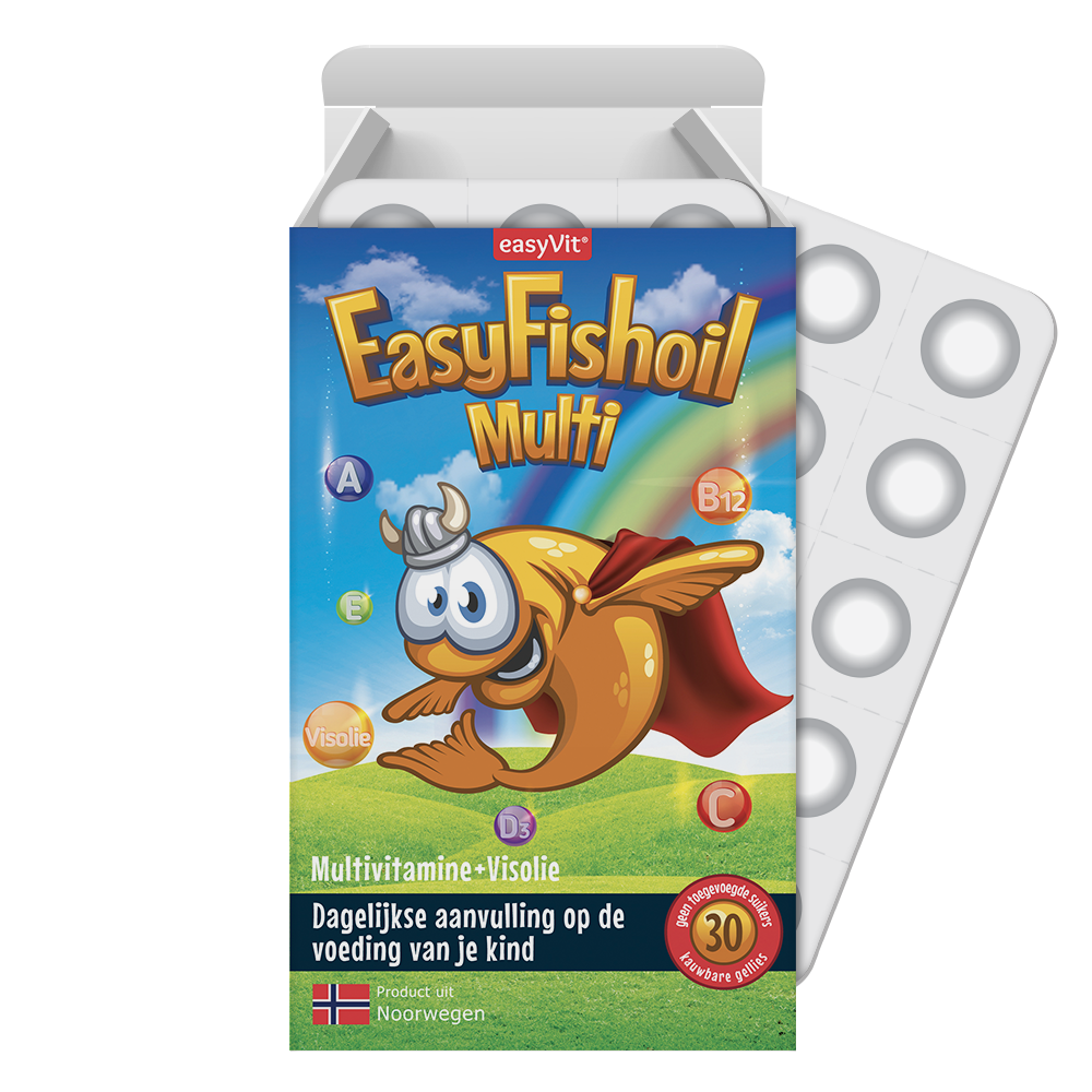 Easyvit Easyfishoil multi (30 kauwtabletten)