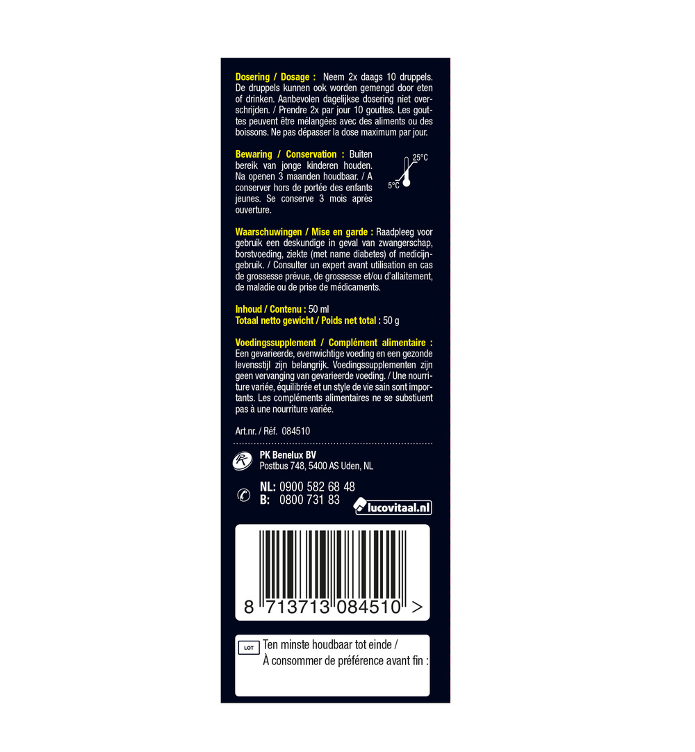 Lucovitaal Multi A-Z Druppels (50 m) - image 3