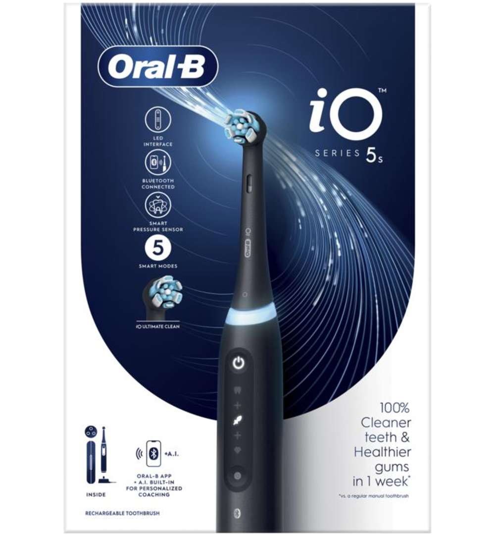 Oral-B Elektrische tandenborstel IO5S matt black (1 stuk)
