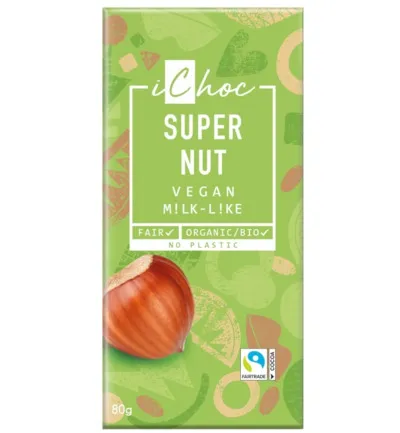 Ichoc Super Nut Vegan Bio (80 gr)