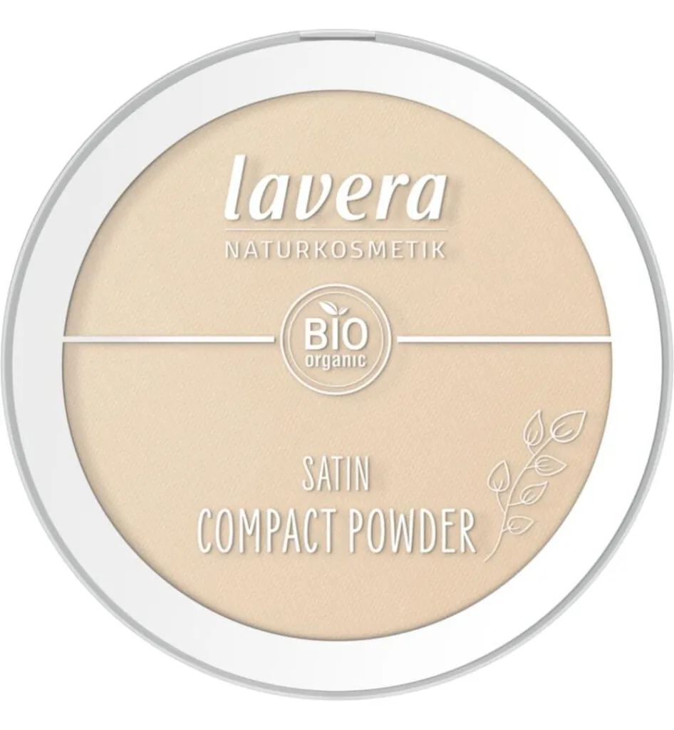 Lavera Satin compact powder medium 01 EN-FR-IT-DE (9,5 gr)