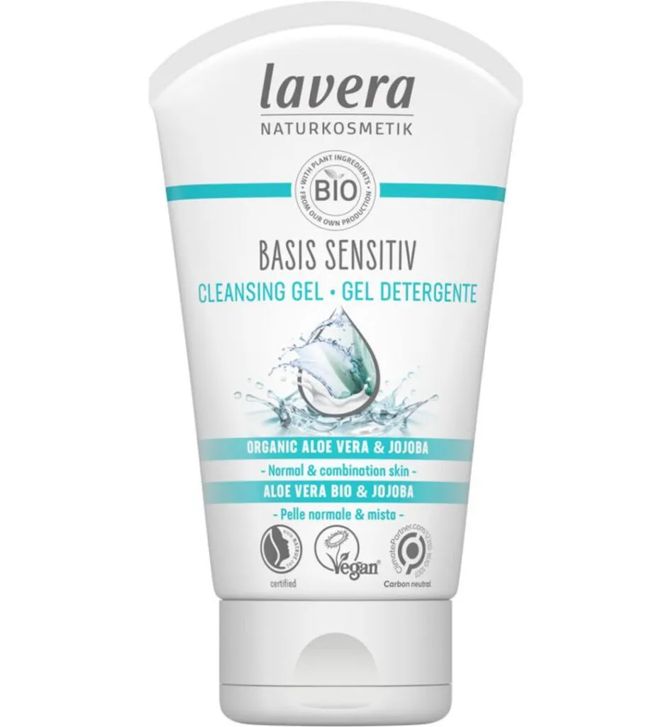 Lavera Basis sensitiv cleansing gel EN-IT (125 ml)