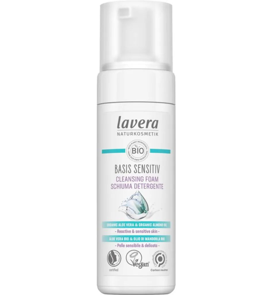 Lavera Basis sensitiv cleansing foam EN-IT (150 ml)
