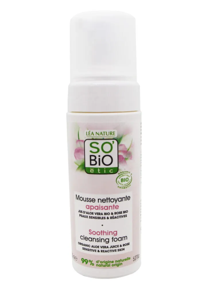 So Bio Etic Aloe vera cleansing foam (150 ml)