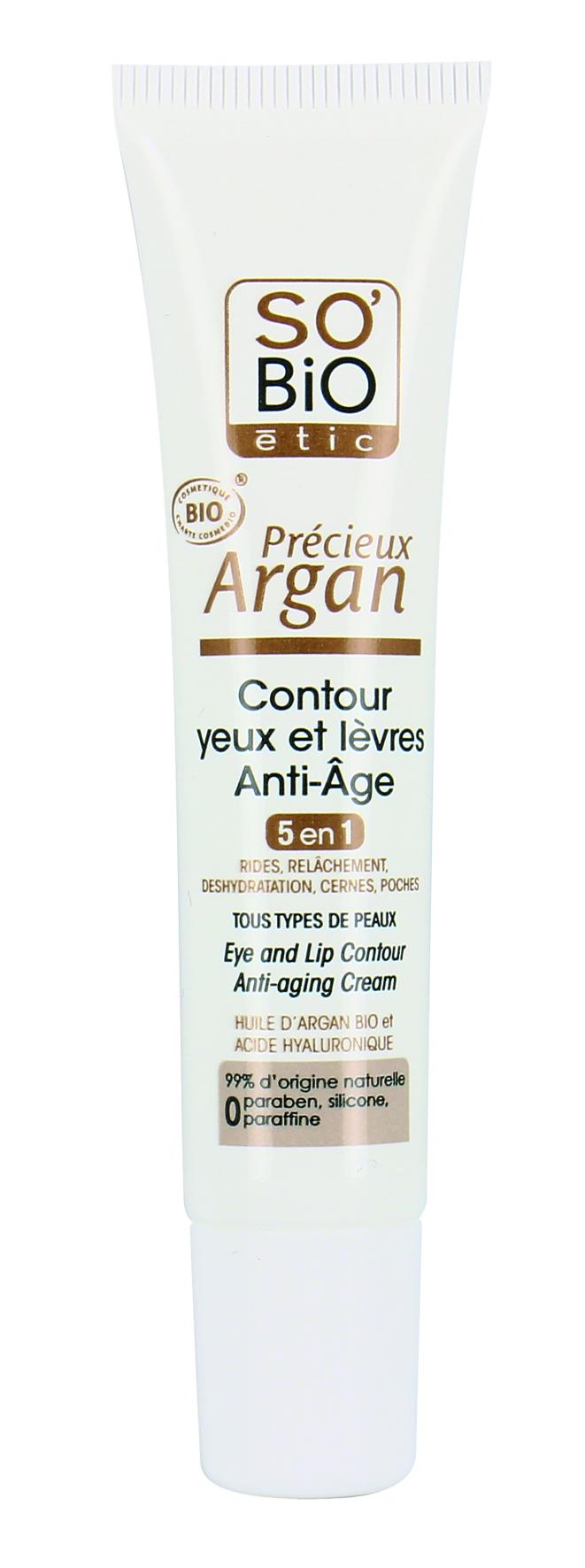 So Bio Etic Argan anti-aging eye lip contour (15 ml)