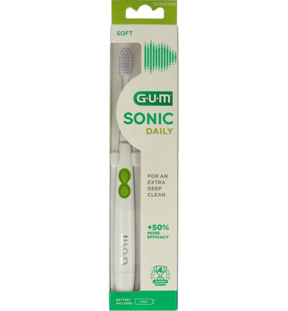 Gum Elektrische tandenborstel activital sonic (1 stuk)