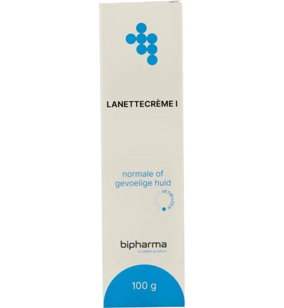 Bipharma Lanettecreme I tube in vouwdoos (100 gr)