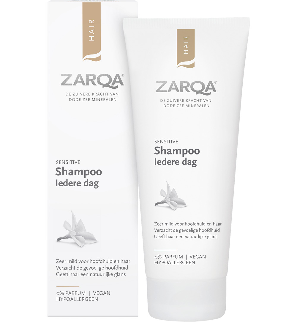 Zarqa Shampoo sensitive iedere dag (200 ml)