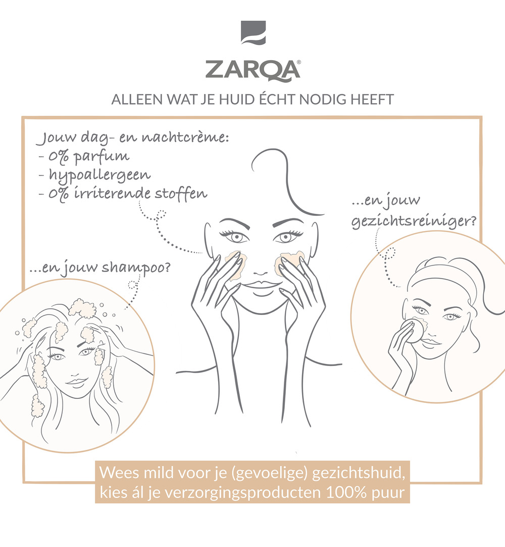 Zarqa Shampoo sensitive iedere dag (200 ml) - image 6