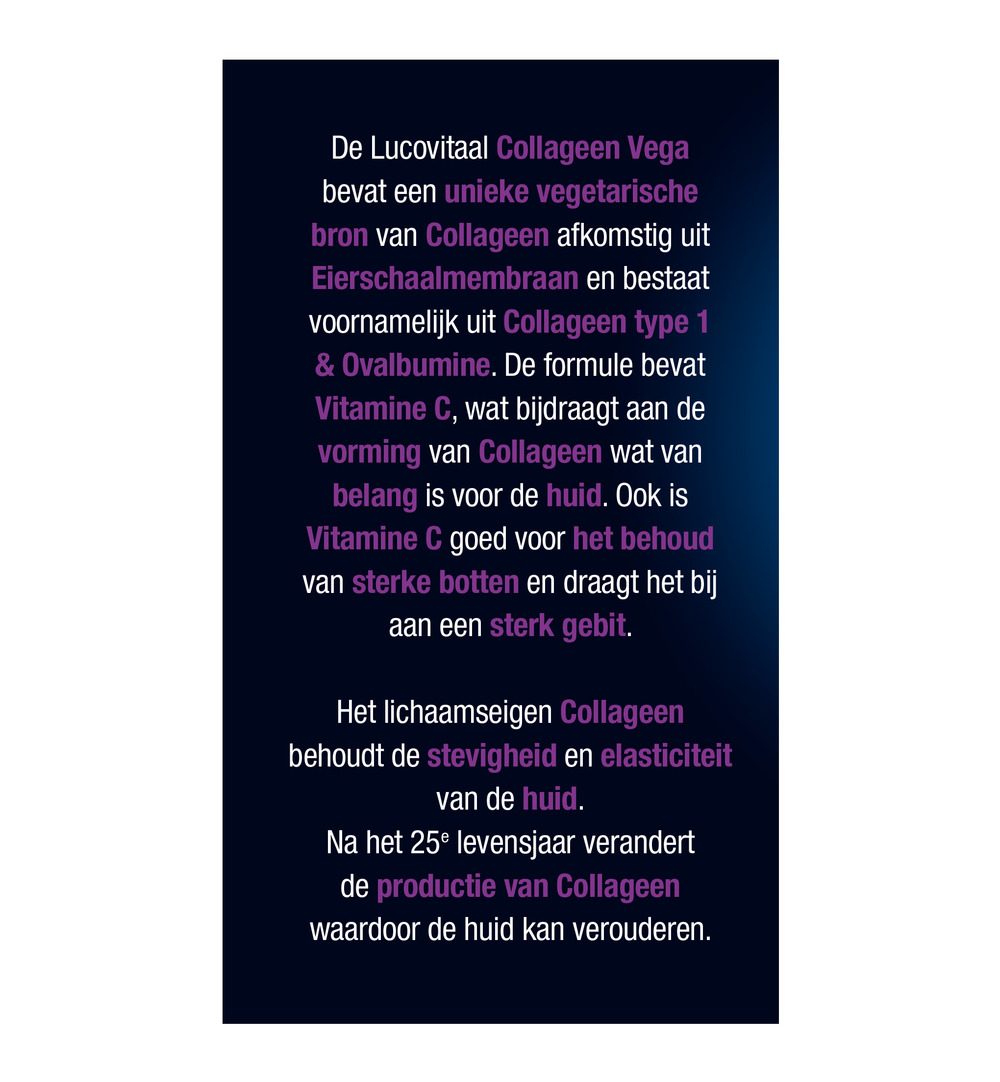 Lucovitaal Super Collageen Vega (30 tabletten) - image 5