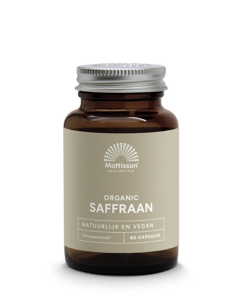 Mattisson Organic Saffraan 30Mg Bio (60 vega capsules)