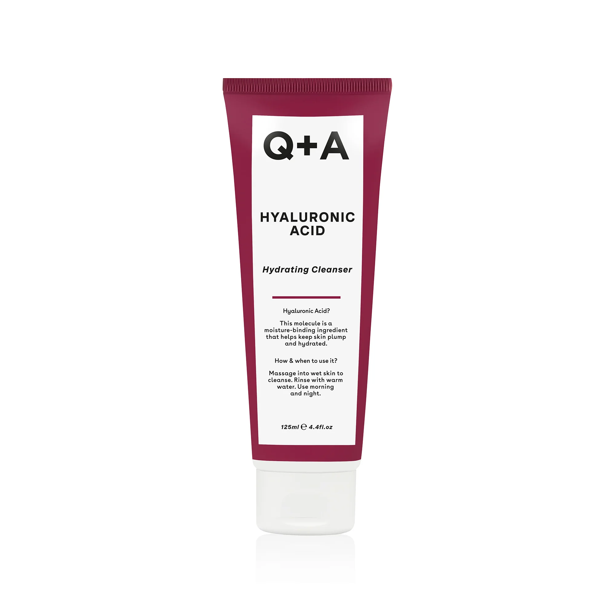 Q+A Hyaluronic Acid Cleansing Gel (125 ml)