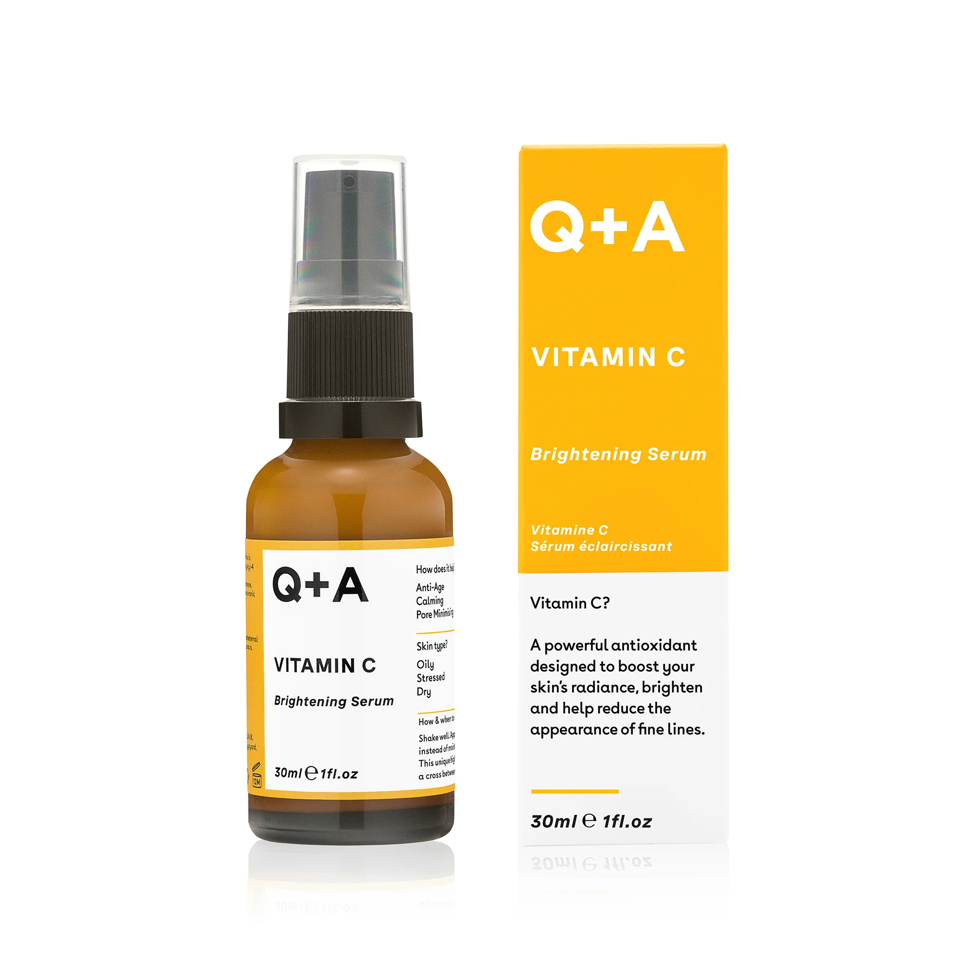 Q+A Vitamine C Brightening Serum (30 ml)