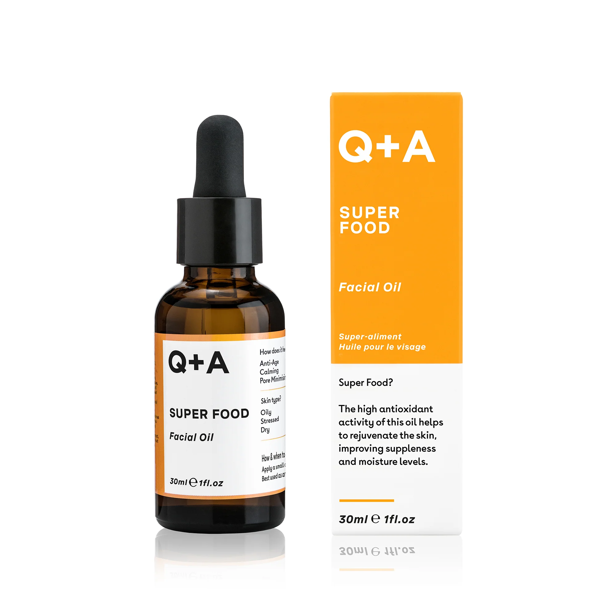 Q+A Superfood Facial Oil (30 ml)