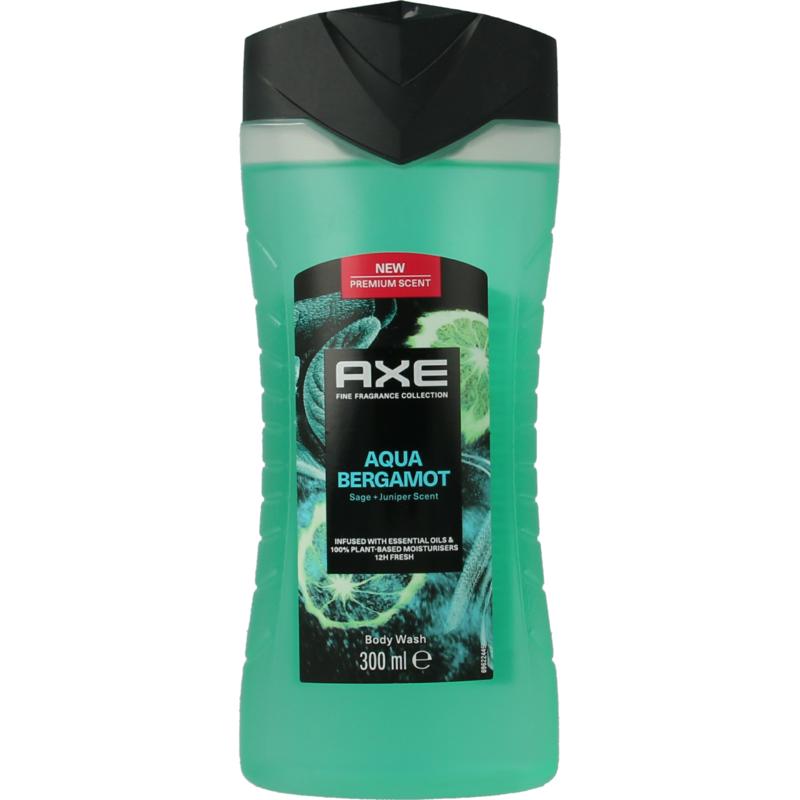 Axe Showergel aqua bergamot (300 ml)
