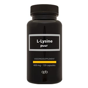 APB Holland L-Lysine 400mg puur (120 capsules)
