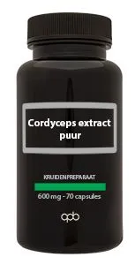 APB Holland Cordyceps 600mg puur (70 capsules)
