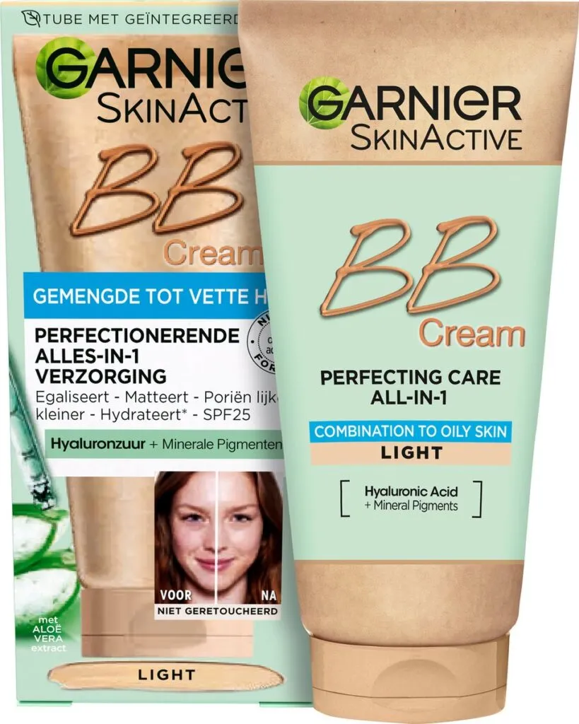 Garnier SkinActive BB cream oil free lichte huid (50 ml)