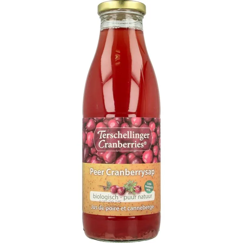 Terschellinger Peer cranberrysap bio (750 ml)