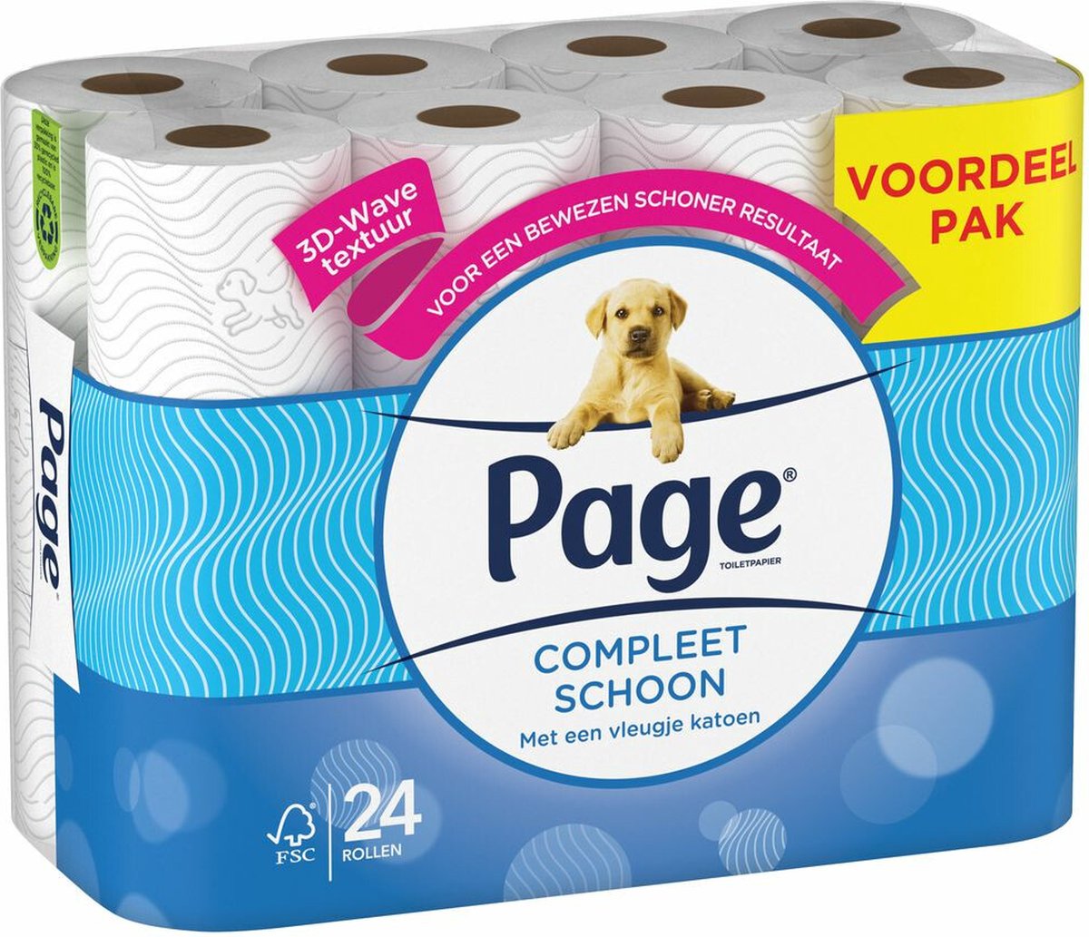 Page Compleet schoon (24 stuks)