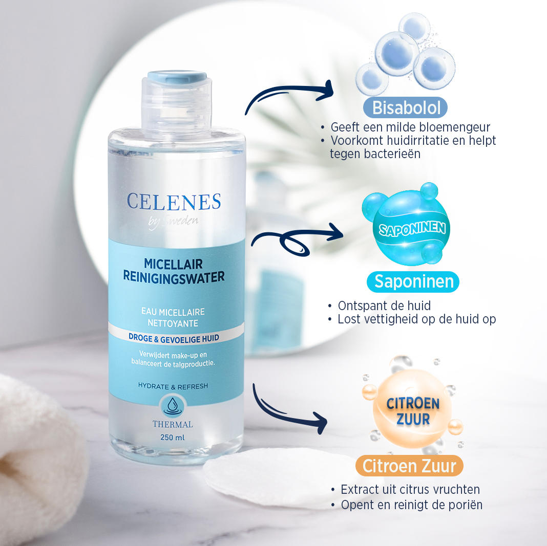 Celenes Thermal Micellair Water Dry/Sens (250 ml) - image 3