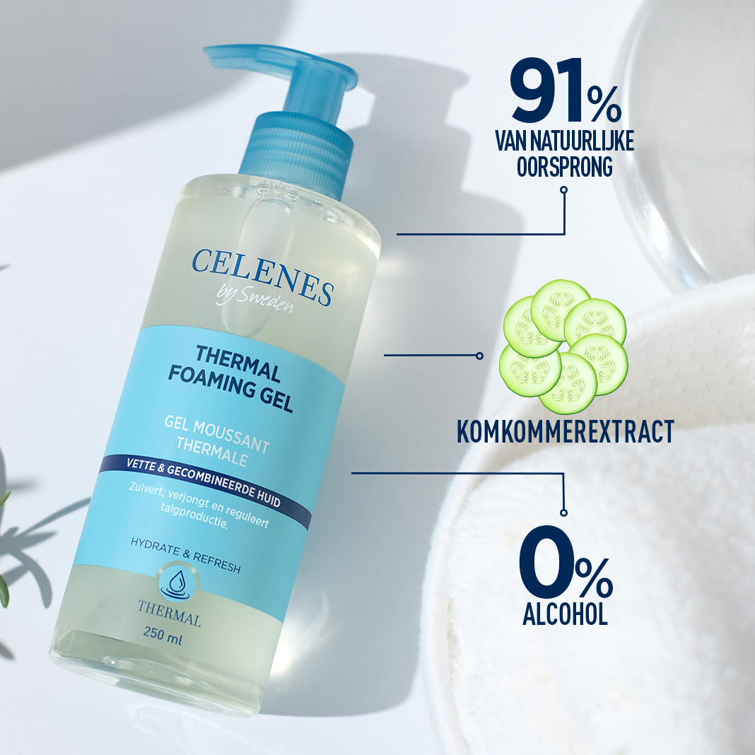 Celenes Thermal foaming gel oily skin (250 ml) - image 2